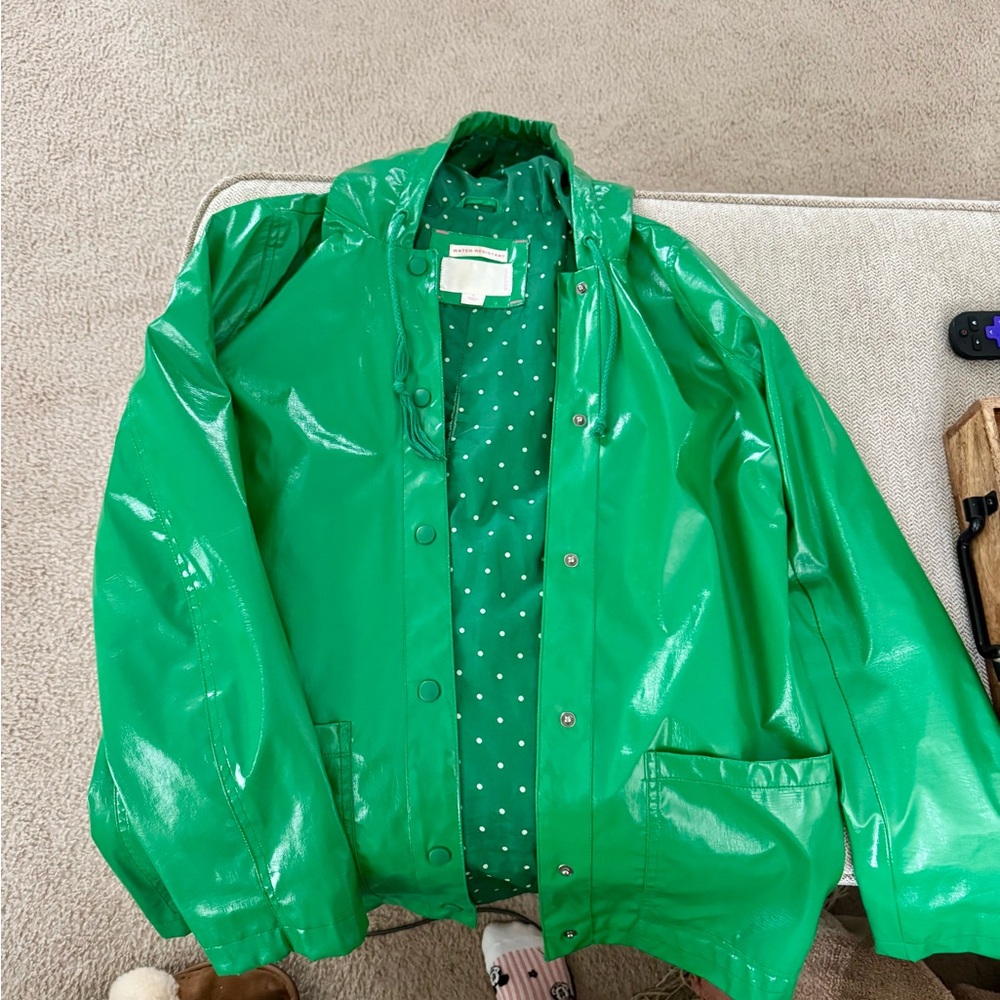Green Polka Dot Jacket